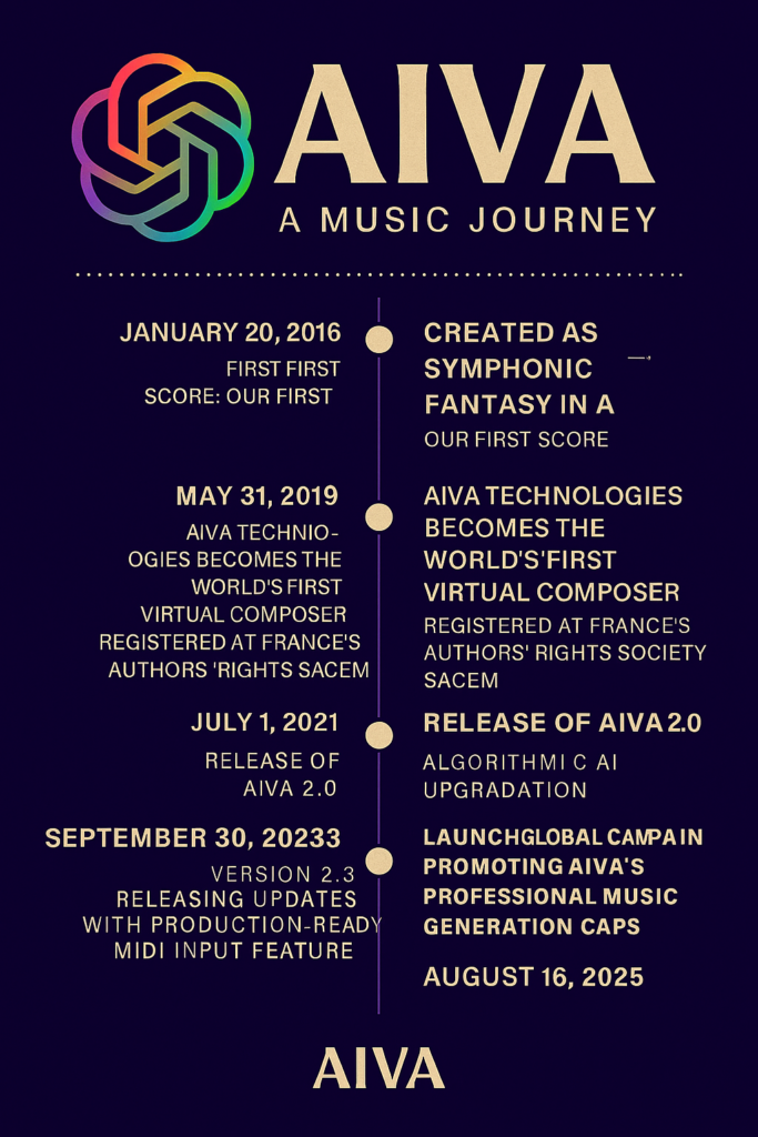 AIVA a music journey