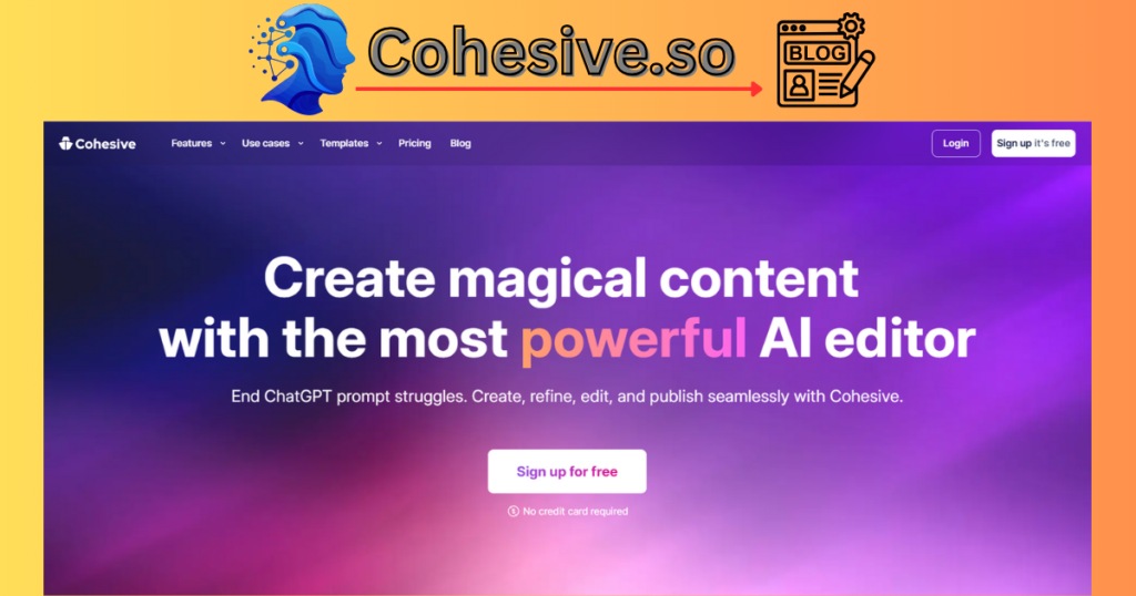 Cohesive AI: Unlocking Smart Content Creation with AI