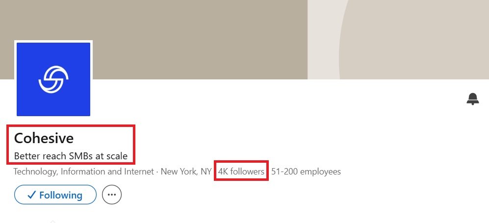 Cohesive.so LinkedIn