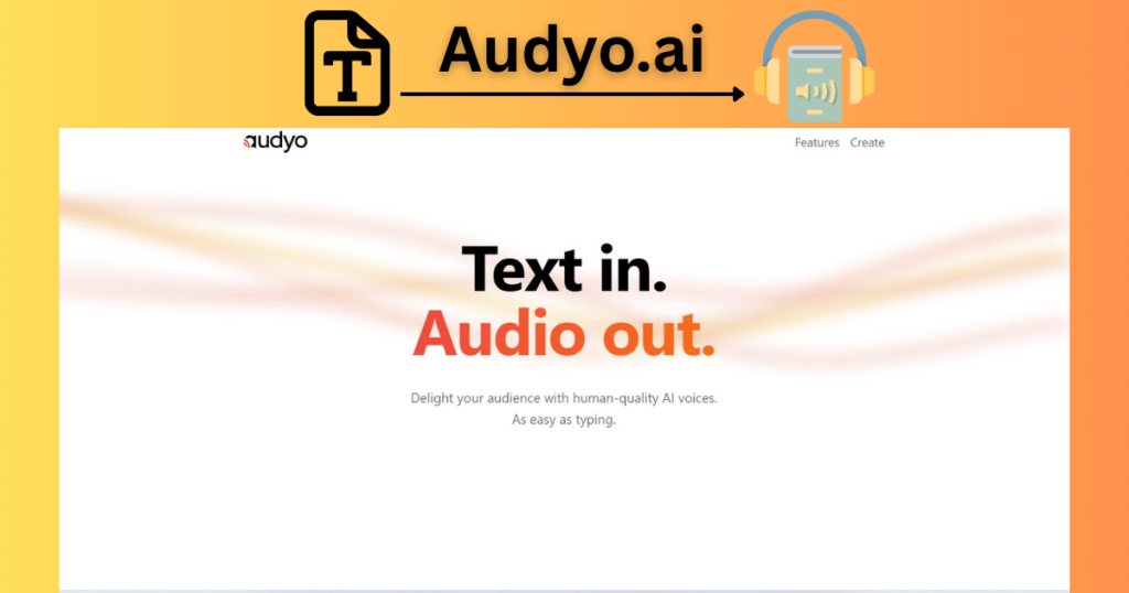 Audyo.AI: Unlocking the Power of AI Audio