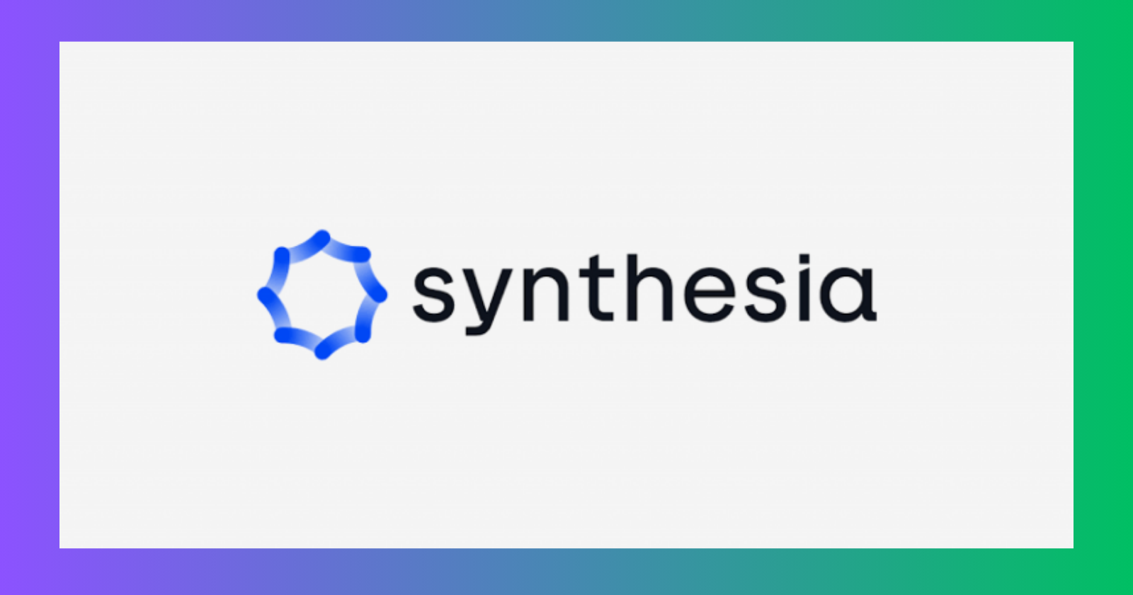 Synthesia ai