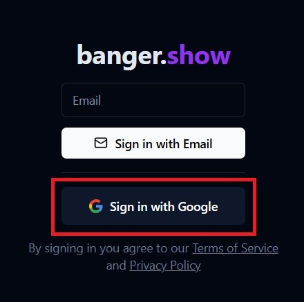 sign in with google