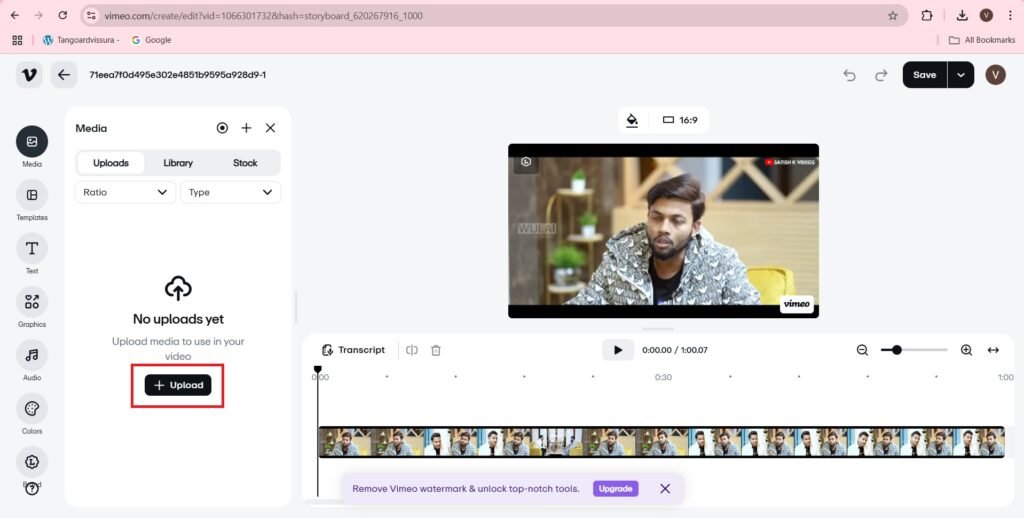 Upload video 2