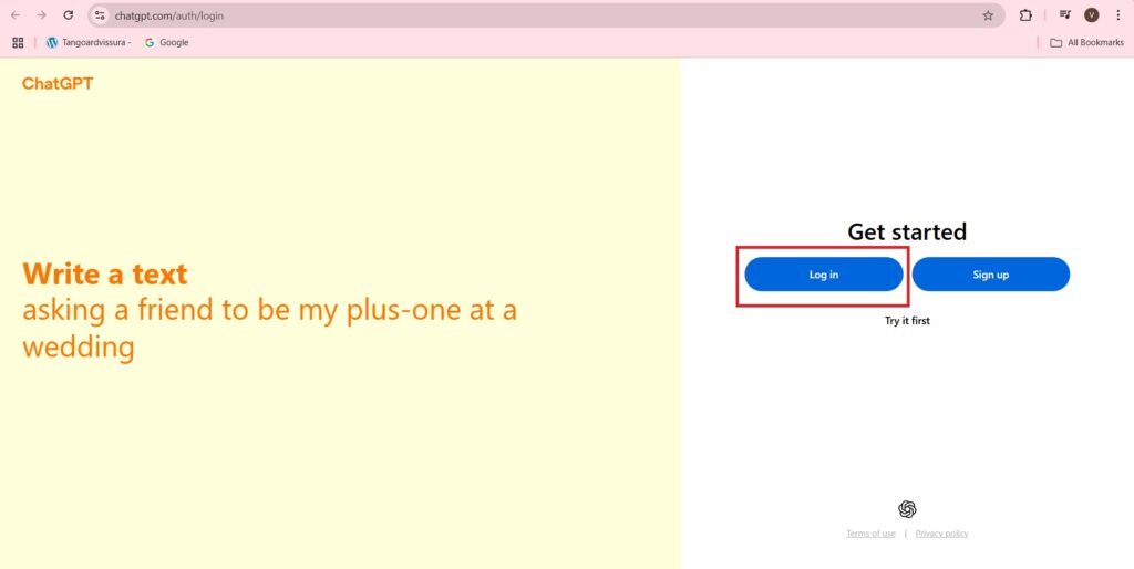Login