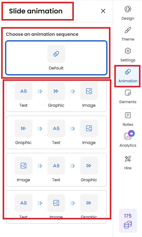Slide Animation