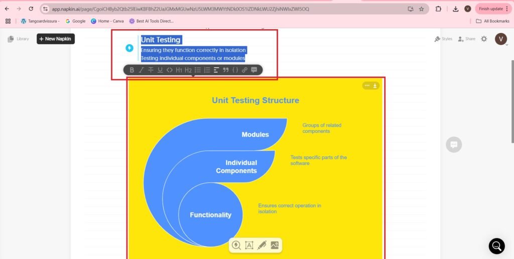 unit testing structure