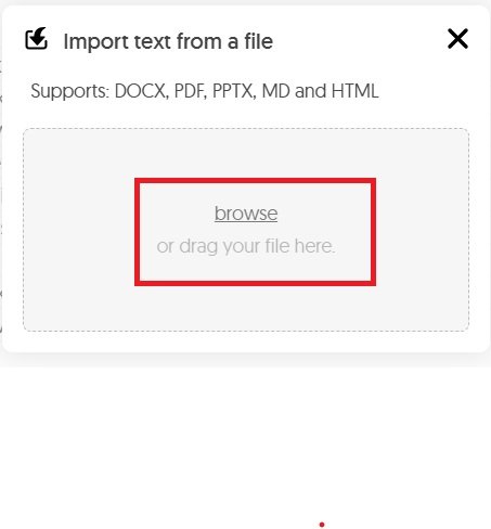 Import File