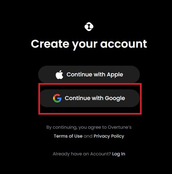 Continue with Google
