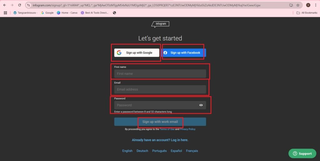 Sign Up with Google