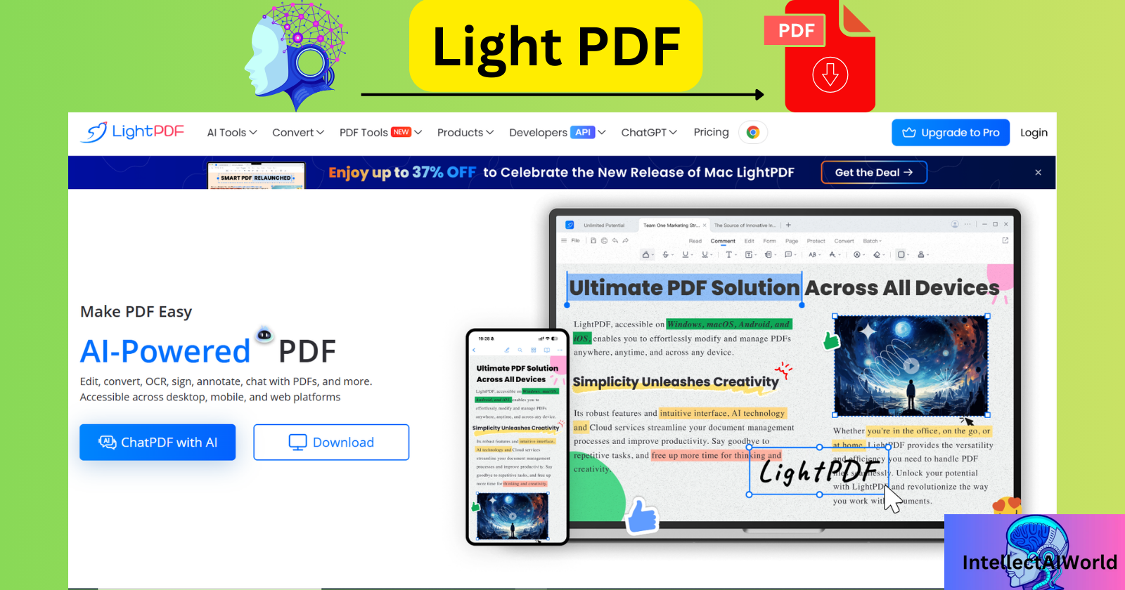 LightPDF Review: A Free Online PDF Editor That Packs a Punch