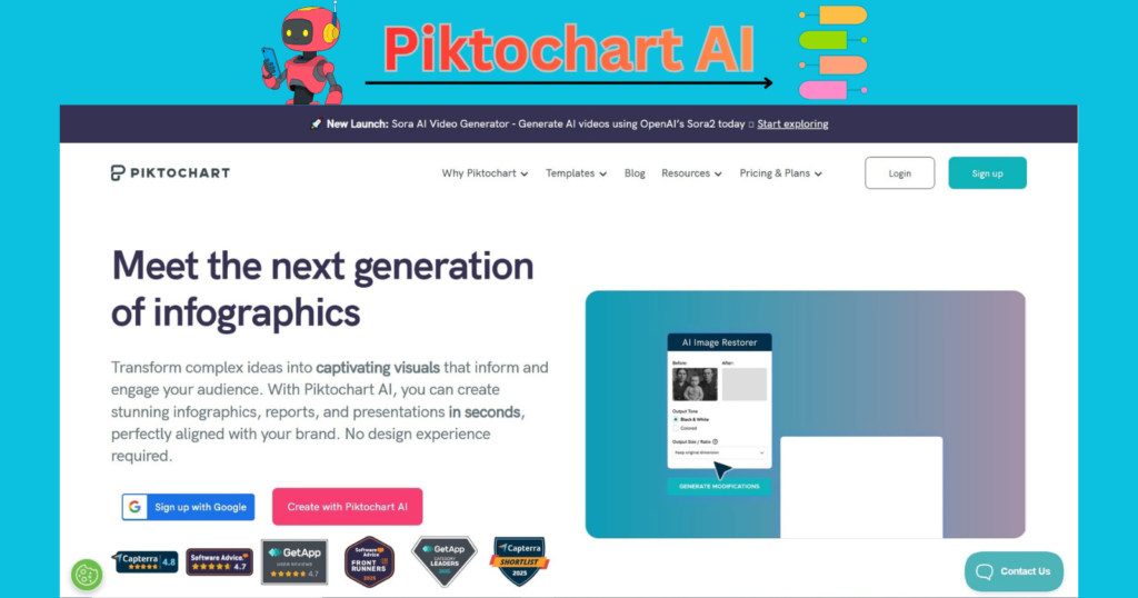 Piktochart AI: Easy Visual Stories