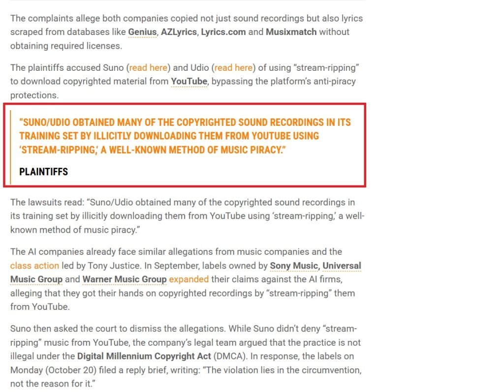 Latest info on Suno AI