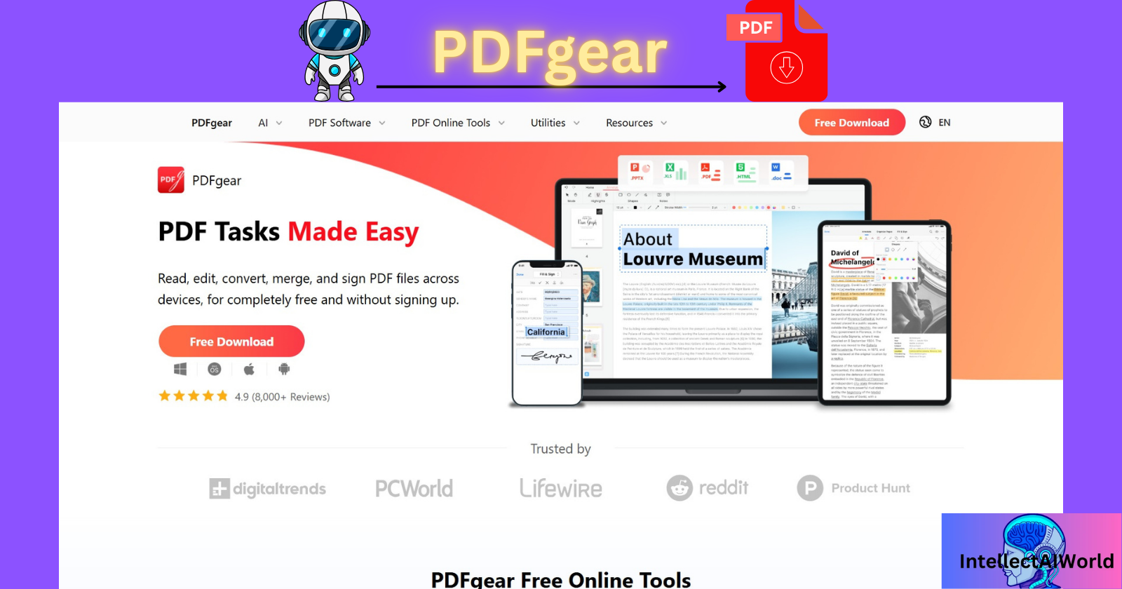 Unlock Smart PDFs – PDFgear AI Free