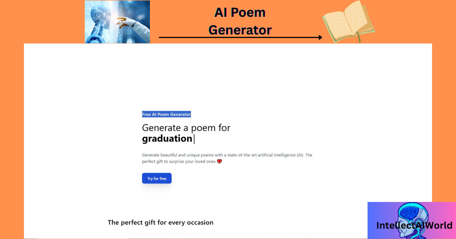 Explore the Top Free AI Poetry Generator at AIPoemGenerator.com