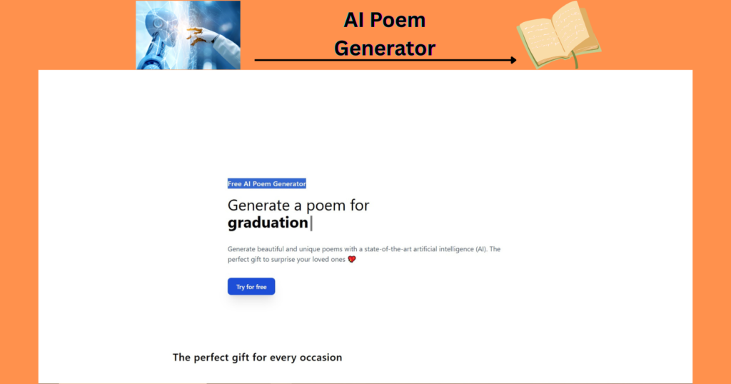 Explore the Top Free AI Poetry Generator at AIPoemGenerator.com