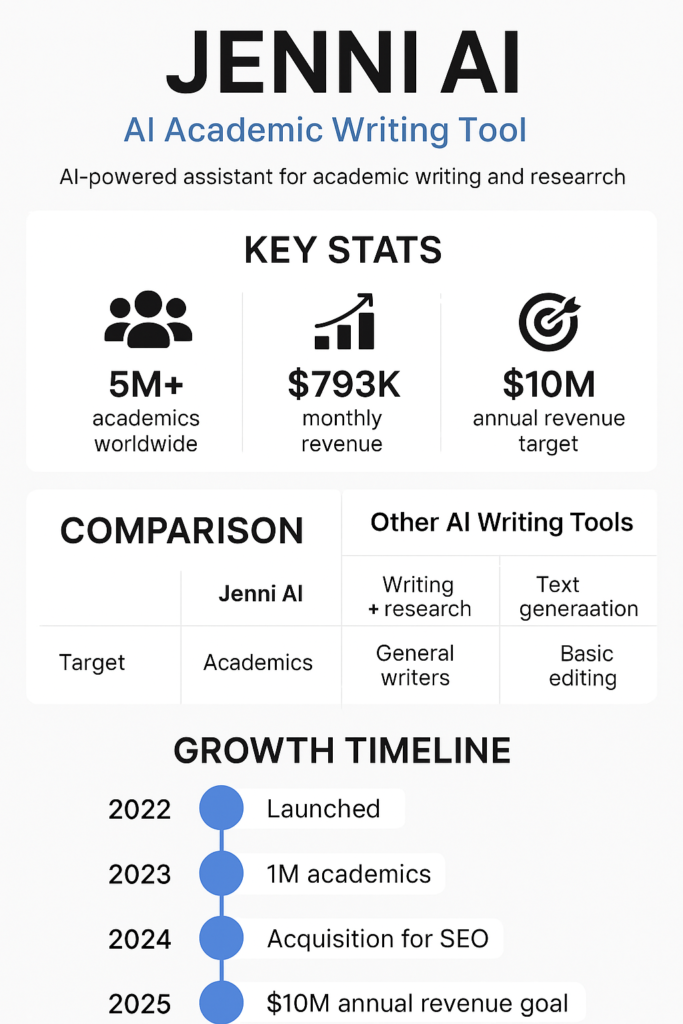 Timeline of Jenni AI