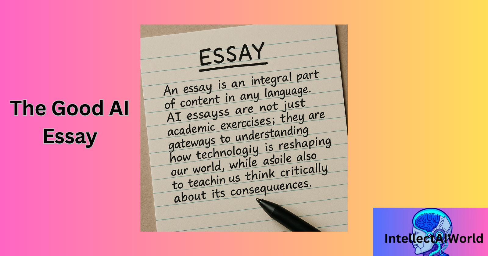 Shape the Future Today: The Complete Guide to Smart AI Essay Writing