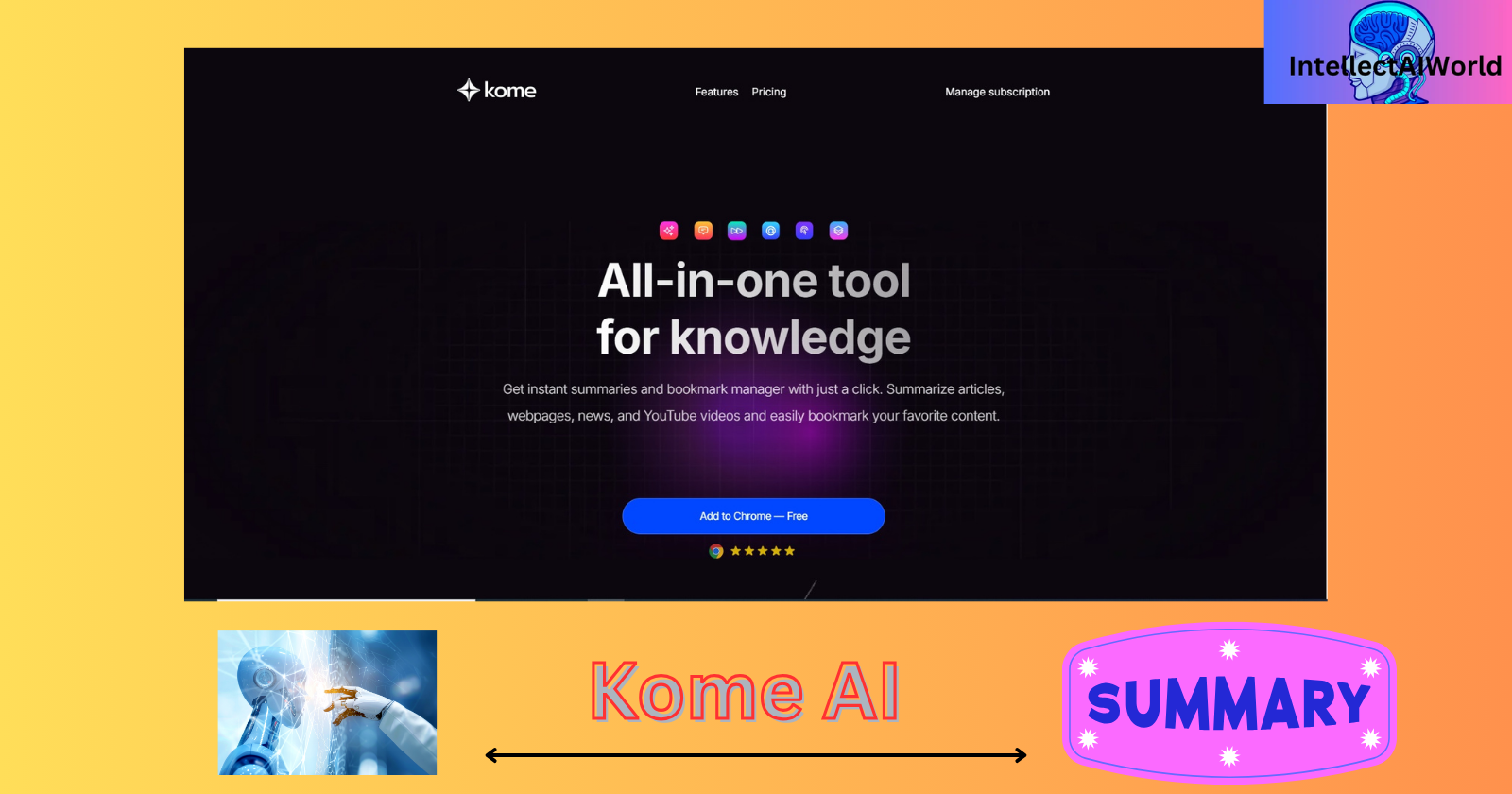 Enhance Efficiency with Kome AI Notes: Intelligent Recaps, Quick References, and Creative Writing
