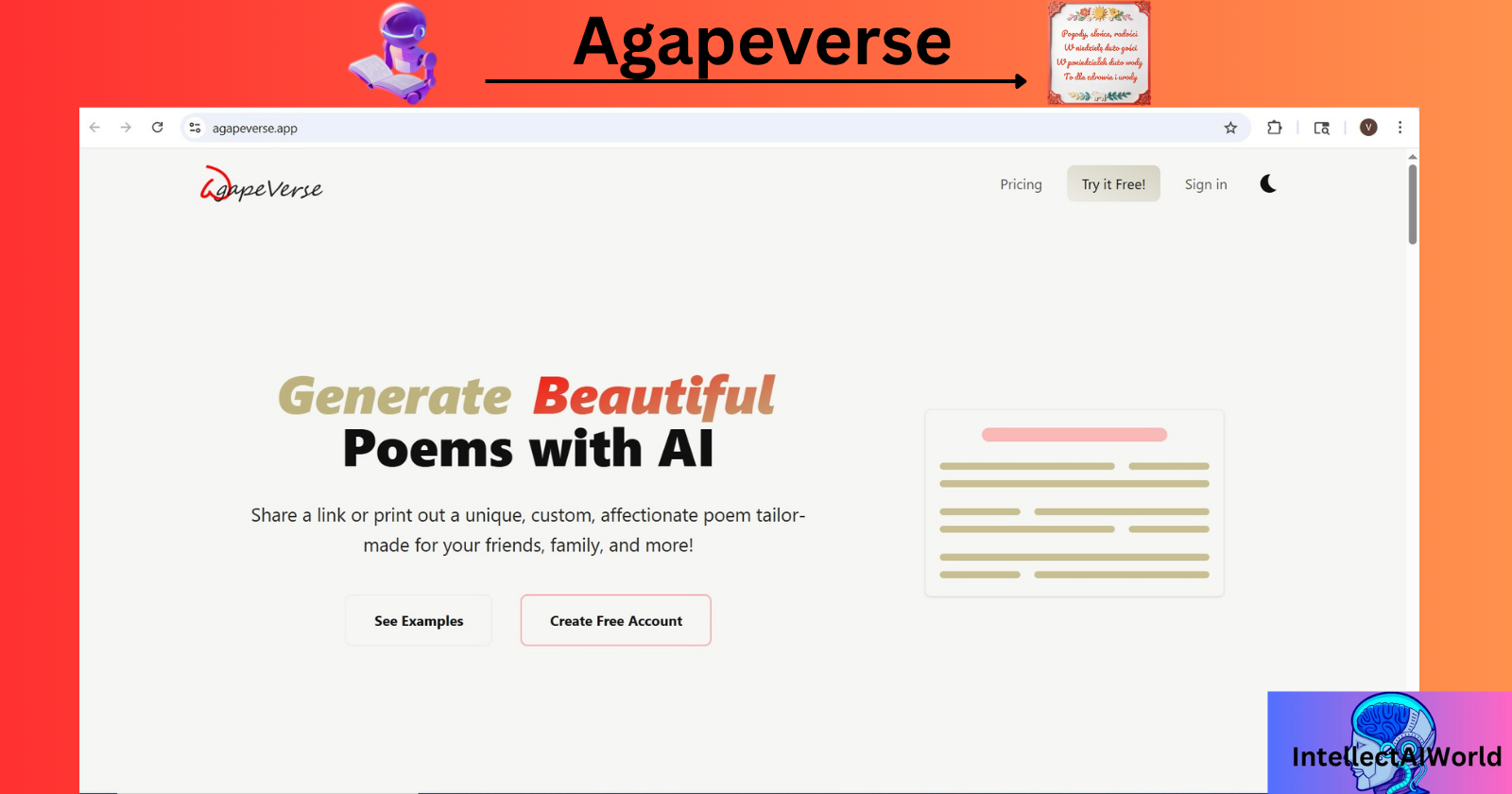 Agapeverse